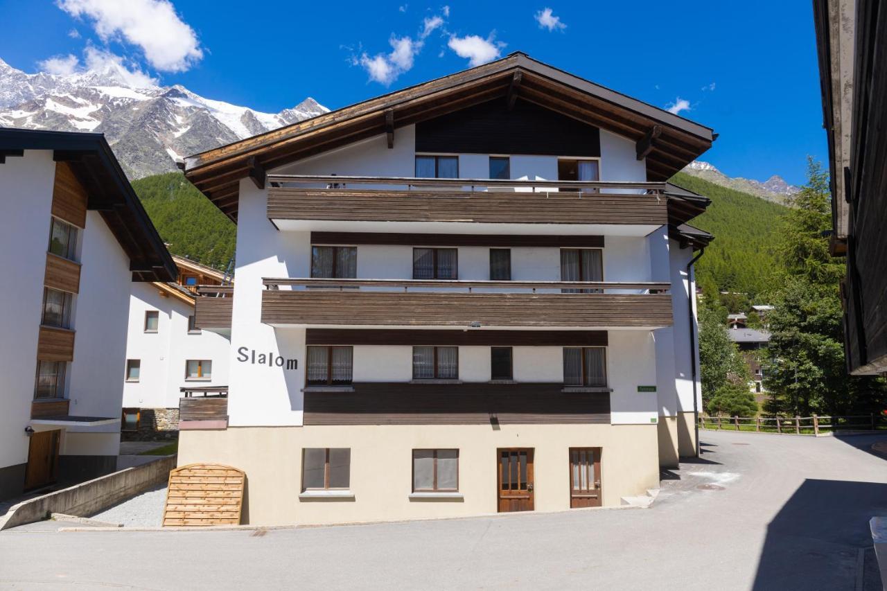 Haus Slalom Apartment ซาสฟี ภายนอก รูปภาพ